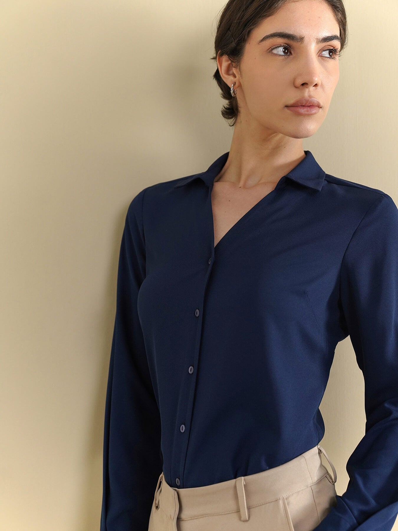 Button-Down Shirt - Navy