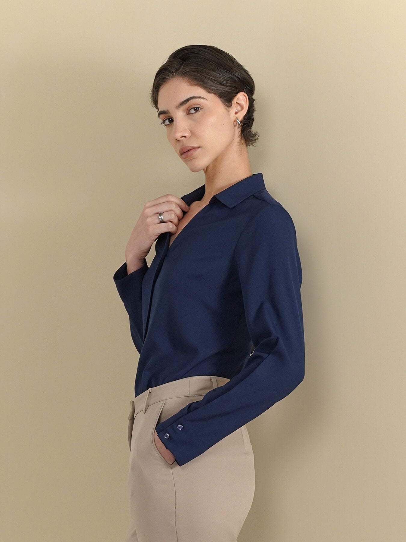 Button-Down Shirt - Navy