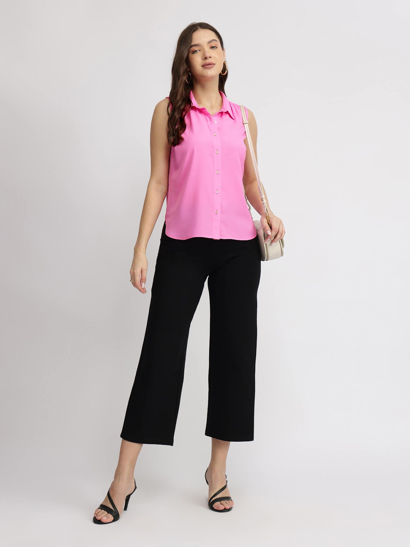 Sleeveless Shirt - Pink