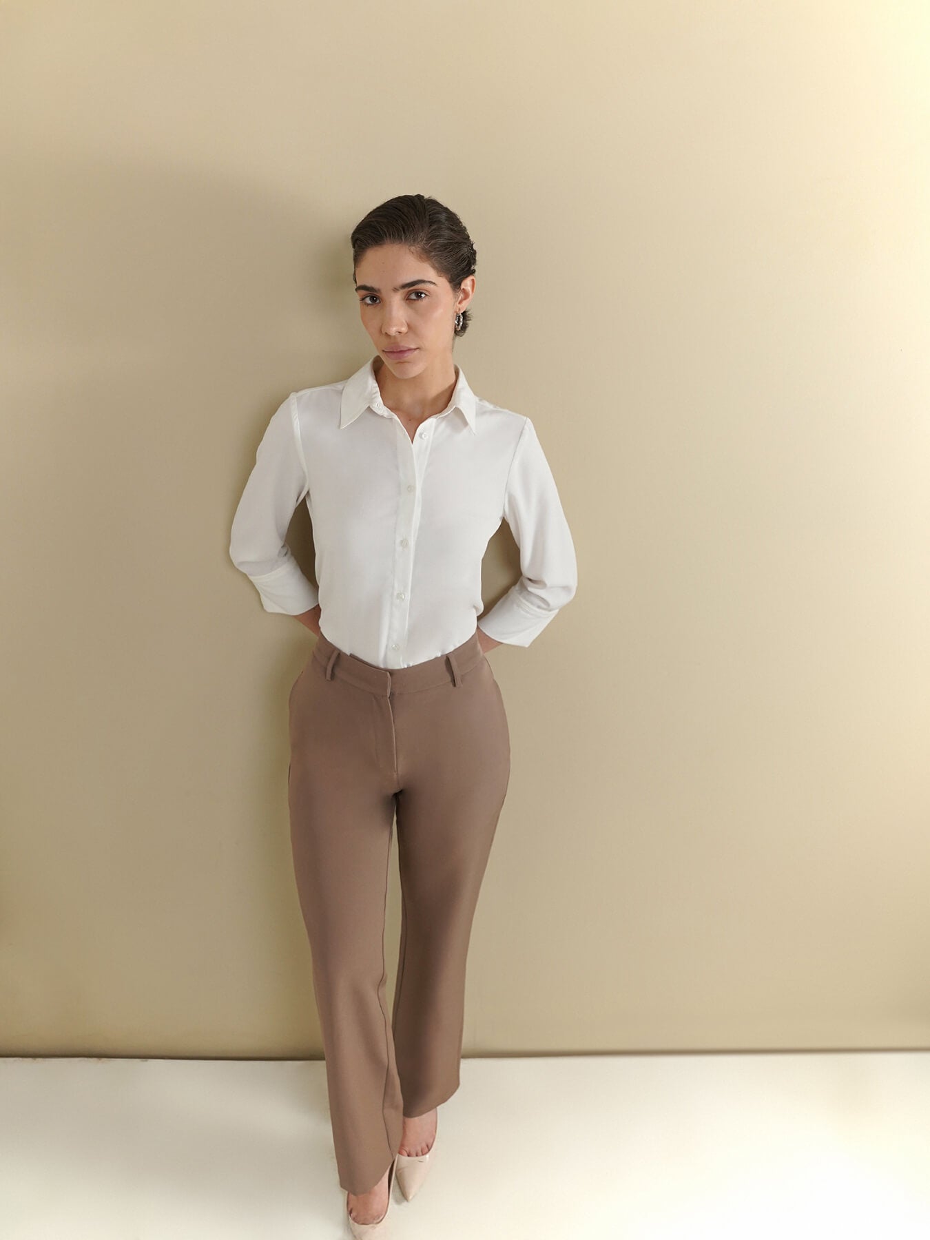 Button-Down Shirt - White