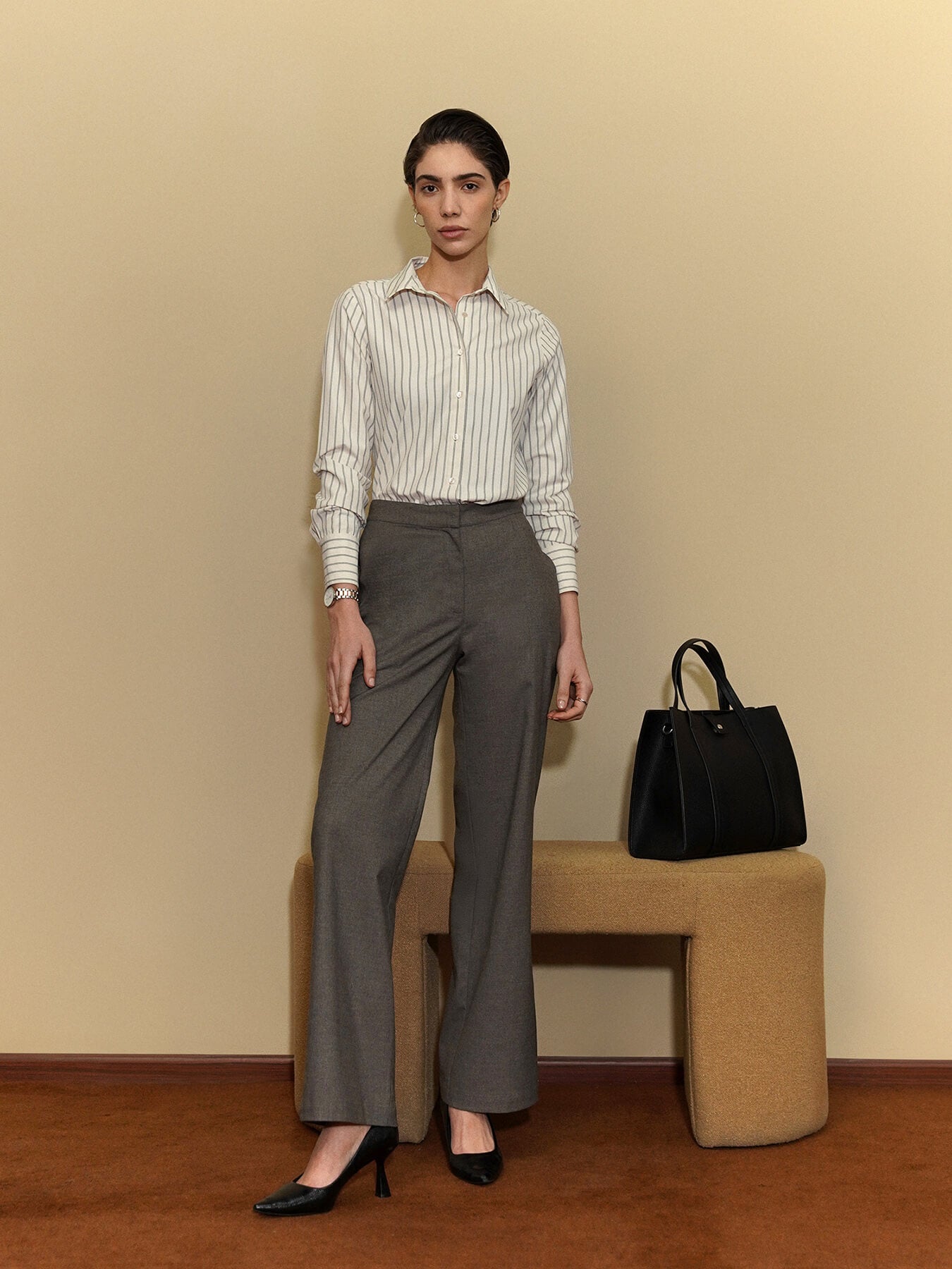 Cotton Shirt - Black