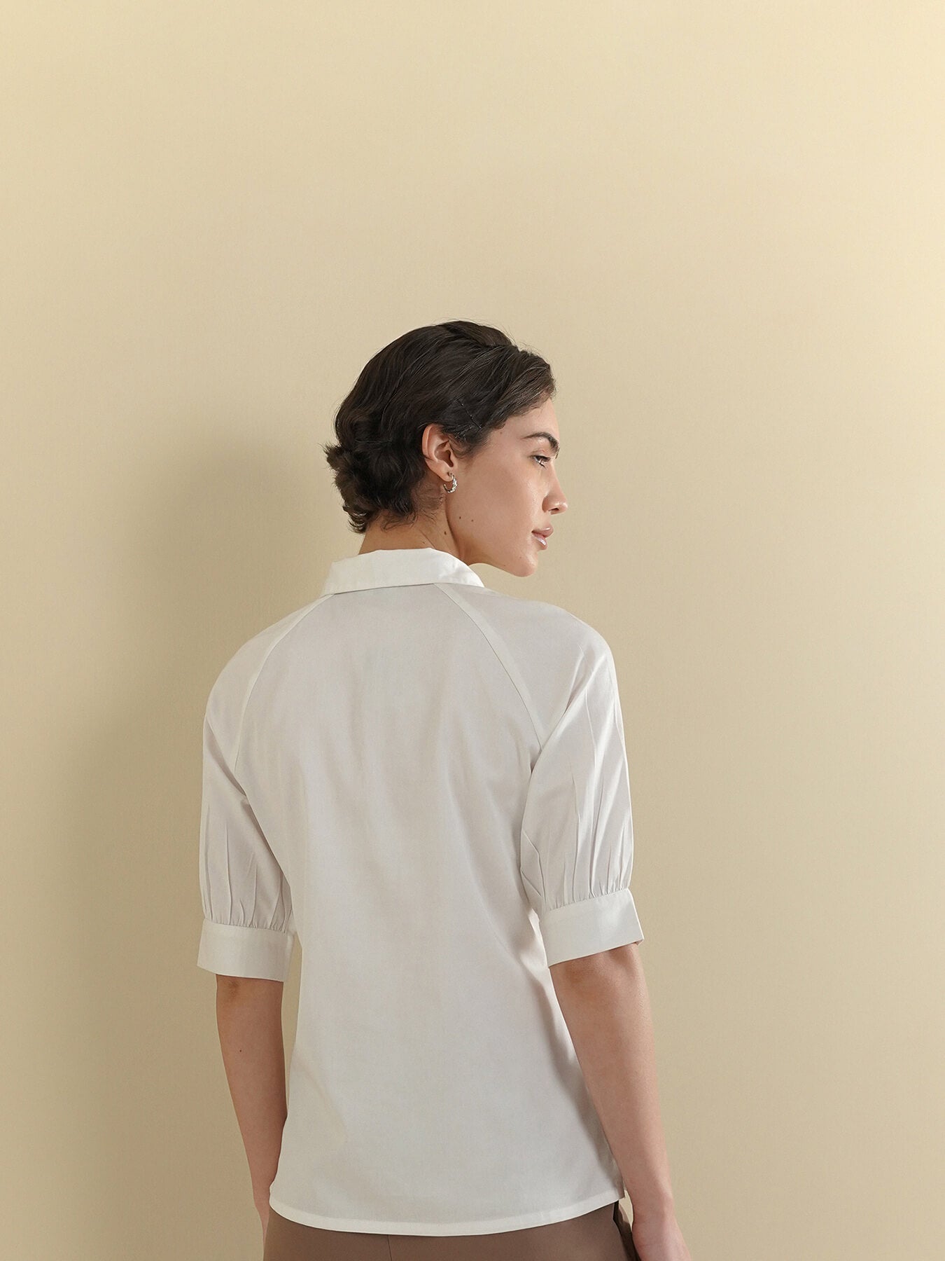 Cotton Shirt - White