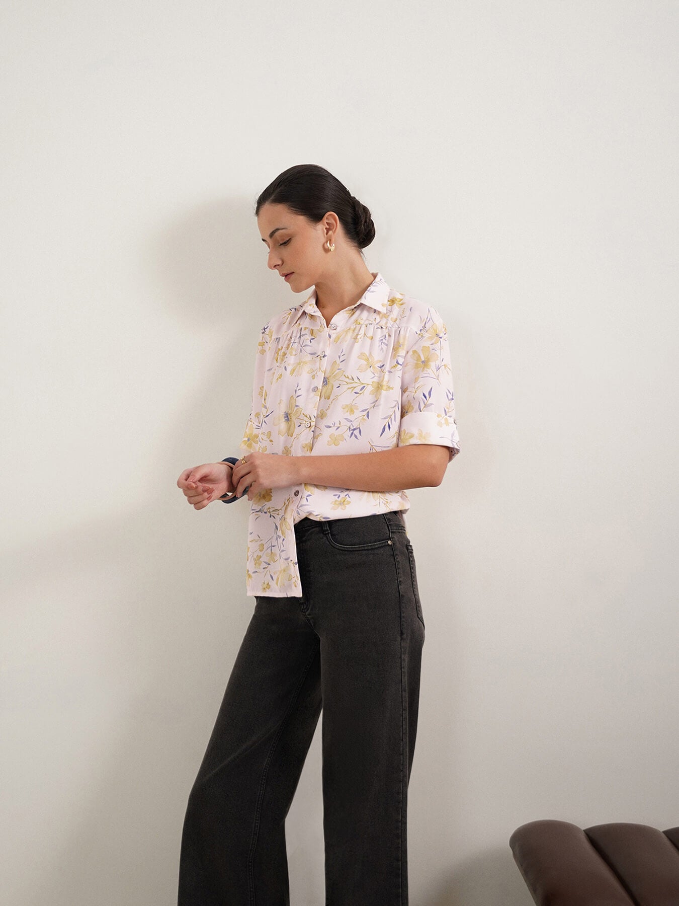 Floral Shirt - White