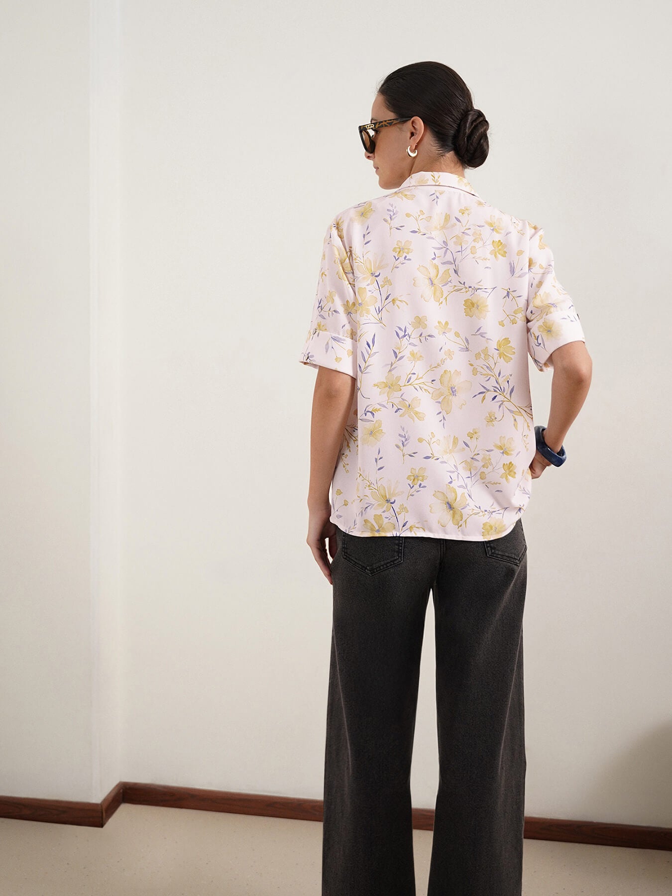 Floral Shirt - White