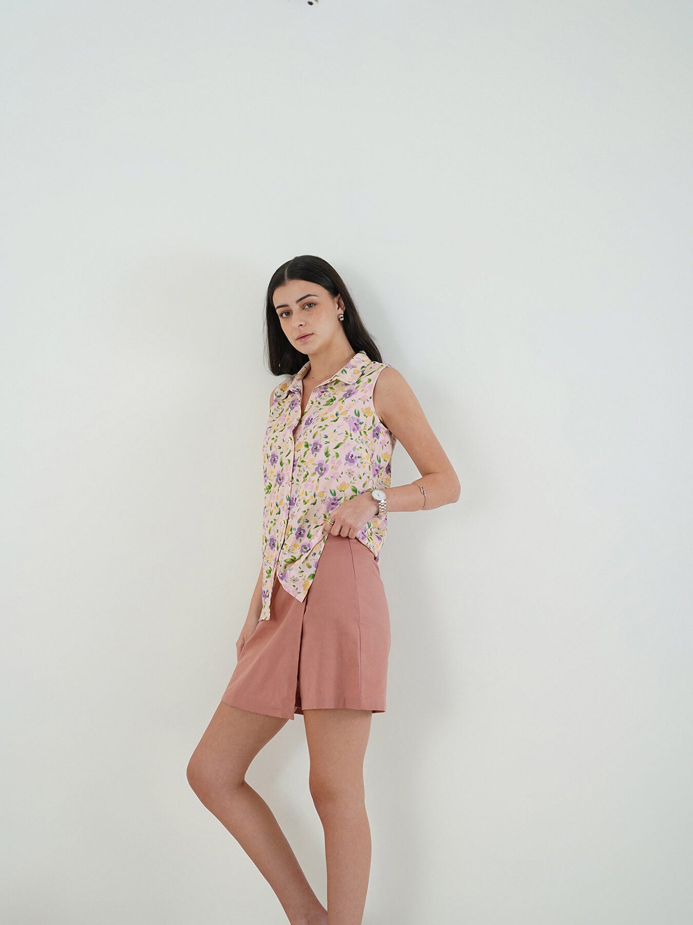 Floral Shirt - White