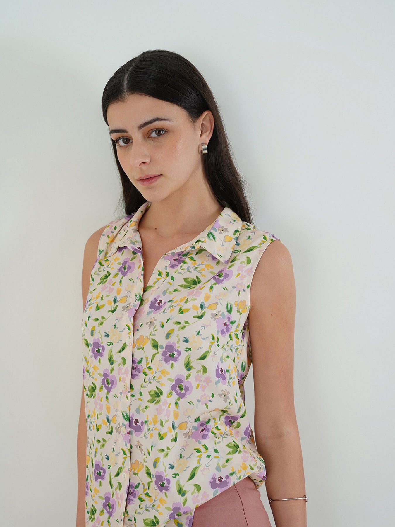 Floral Shirt - White