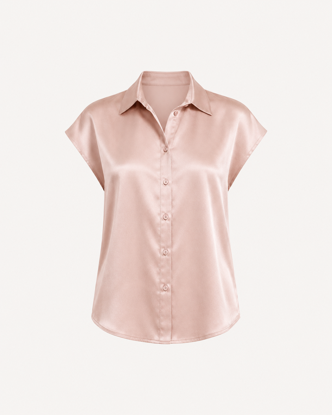 Satin Shirt - Pink