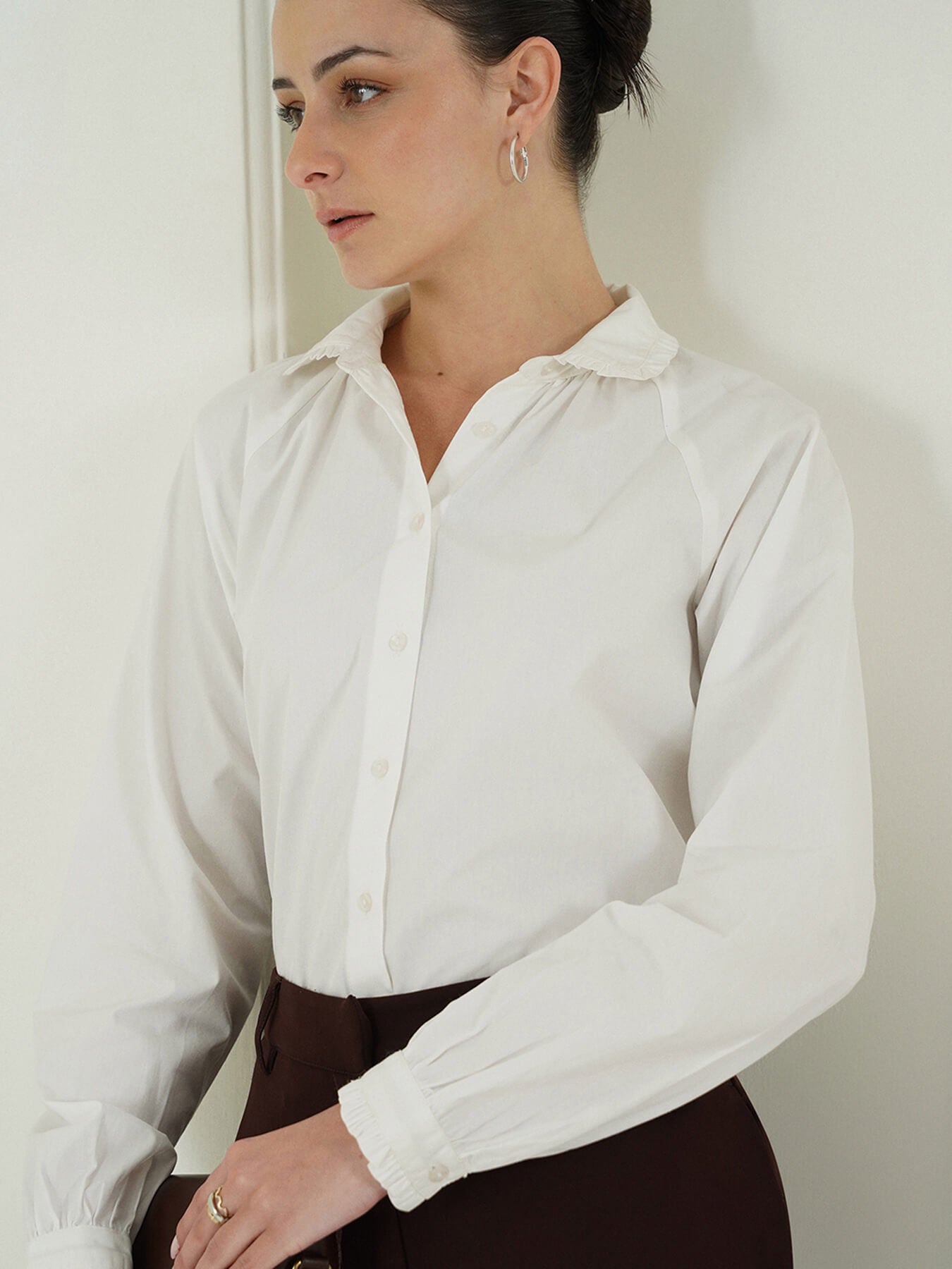 Cotton Shirt - White