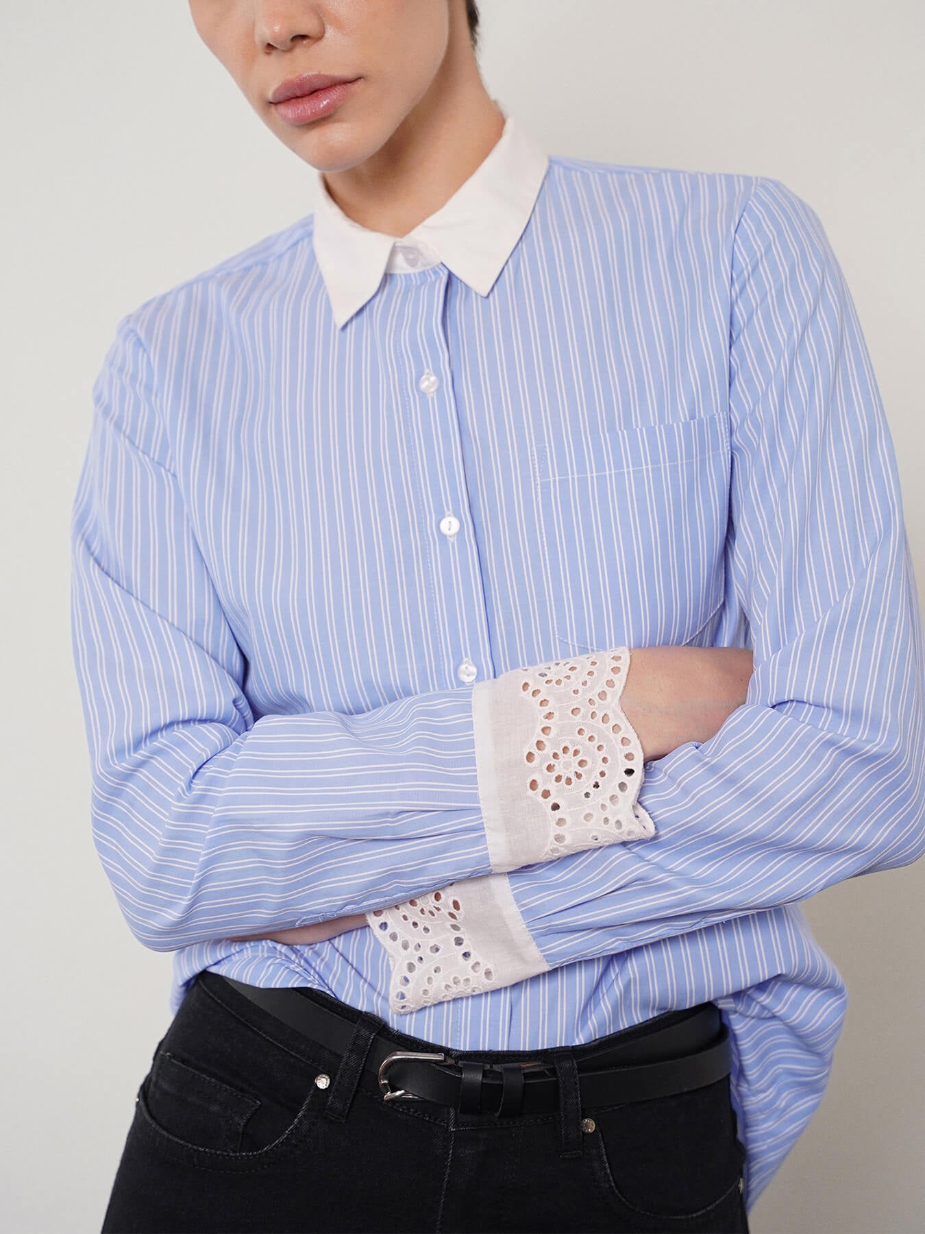 Striped Shirt - Blue