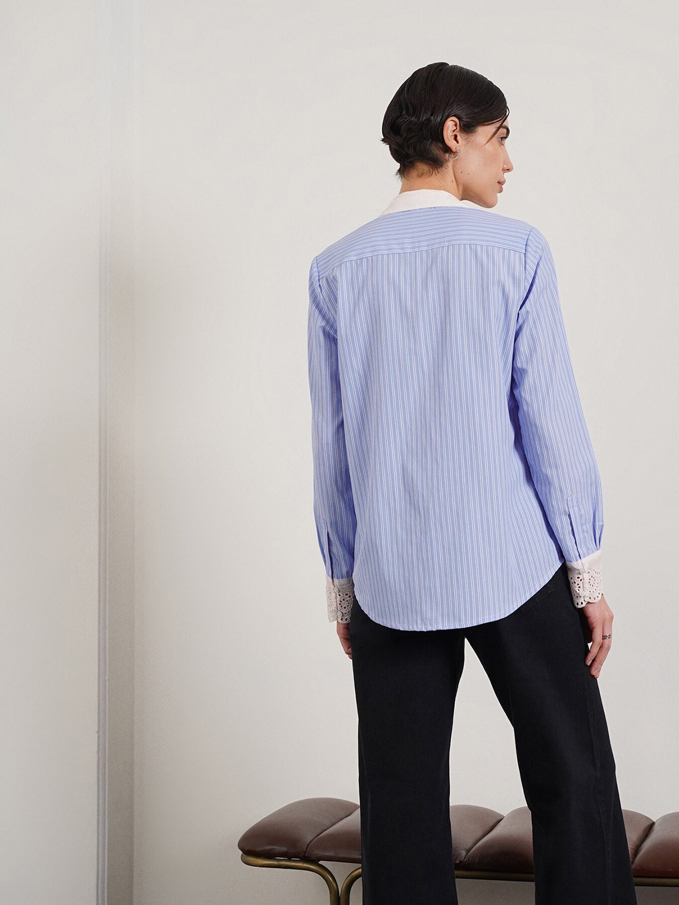 Striped Shirt - Blue