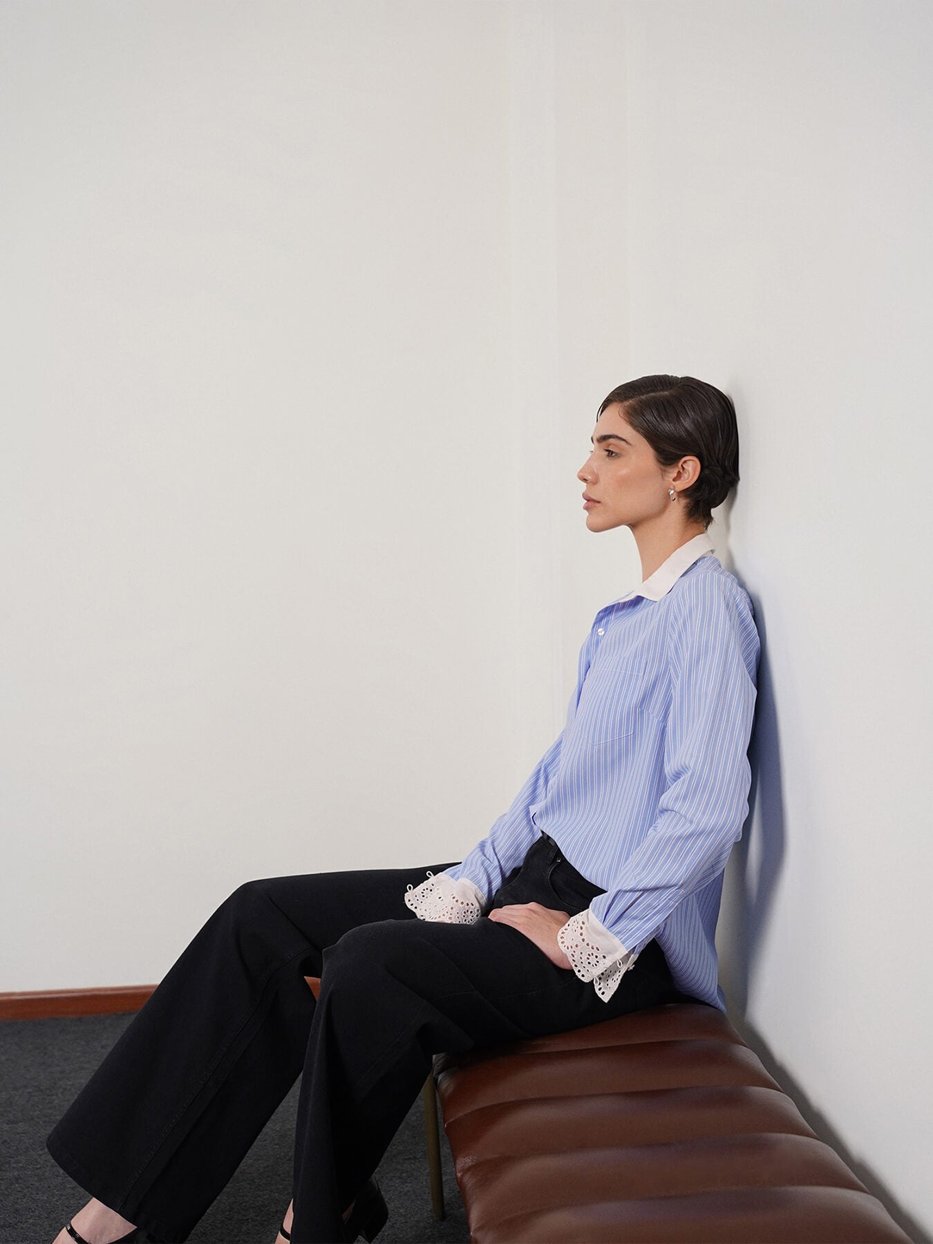 Striped Shirt - Blue