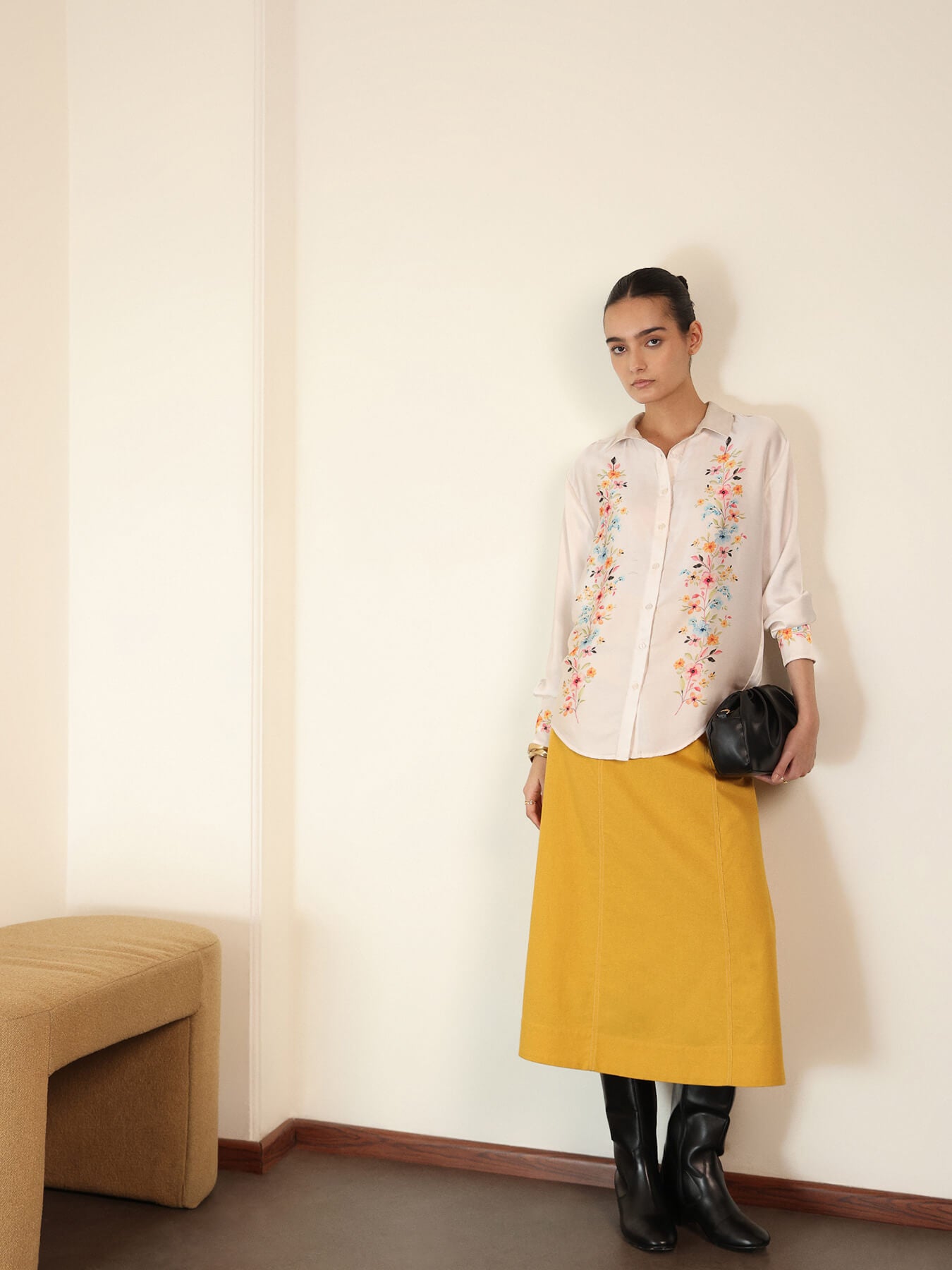 Floral Shirt - White