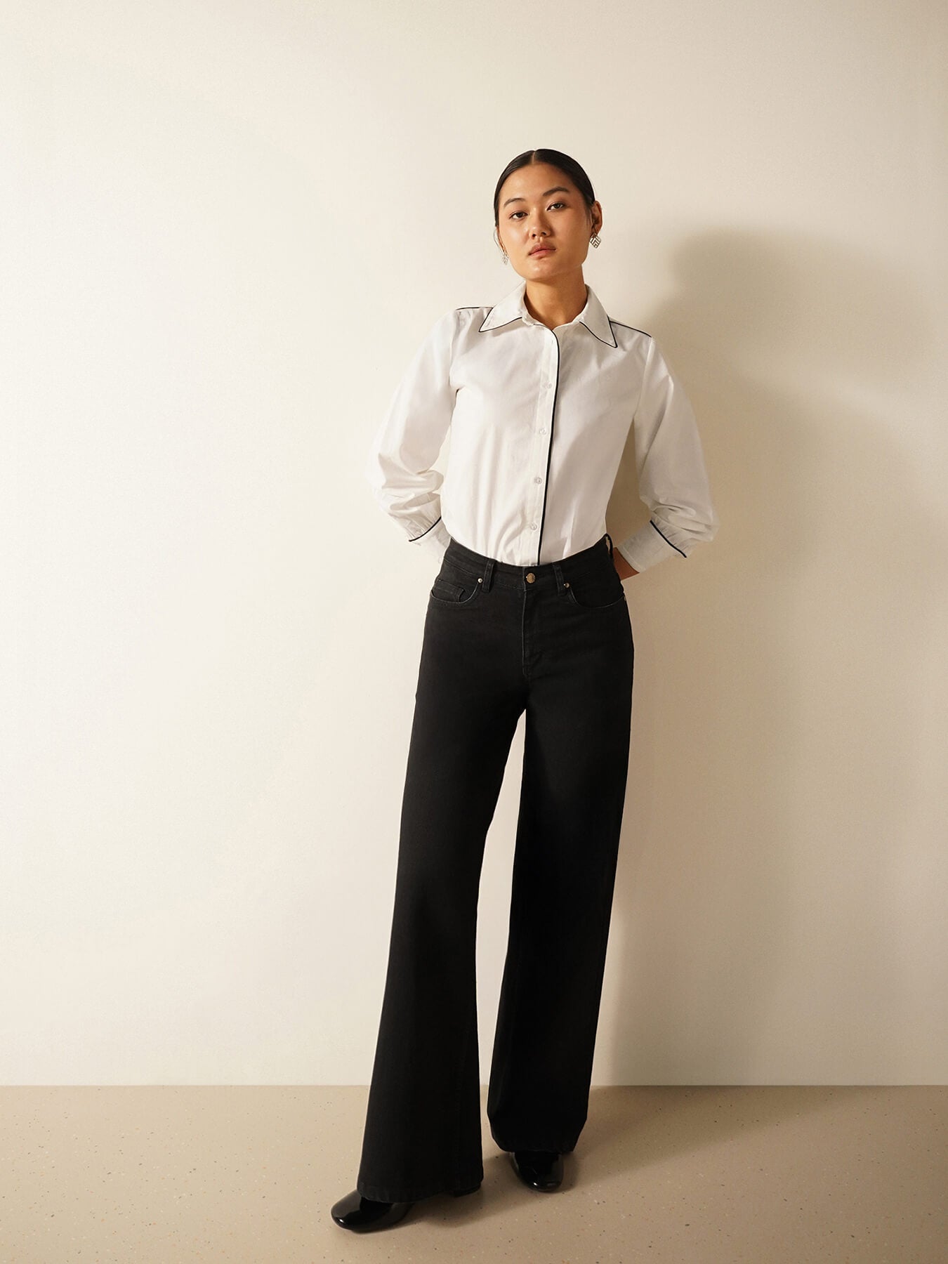 Cotton Shirt - White