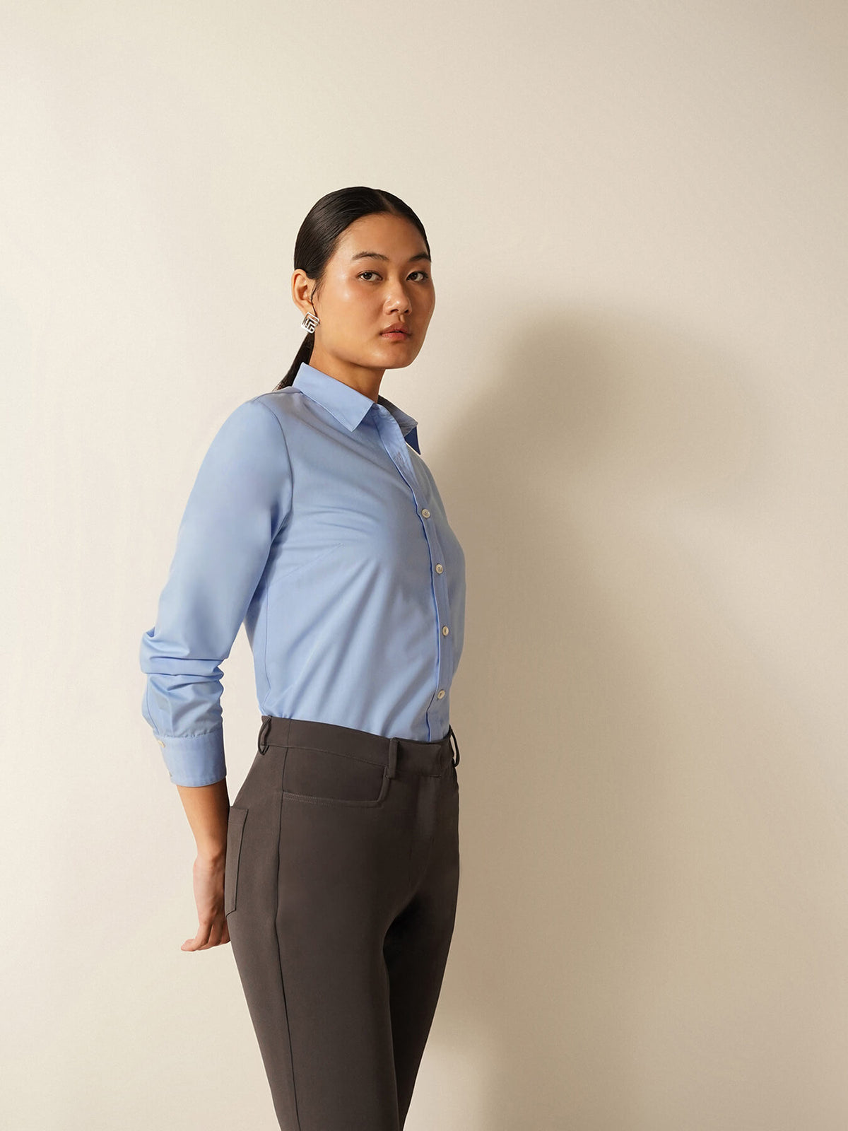 Button-Down Shirt - Light Blue