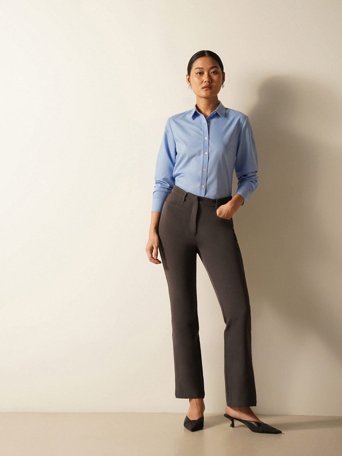 Button-Down Shirt - Light Blue