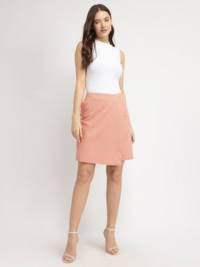 Cotton Skort - Dusty Pink