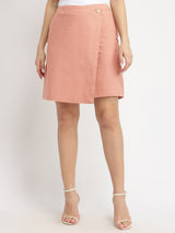 Cotton Skort - Dusty Pink