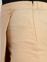 Cotton Skort - Beige