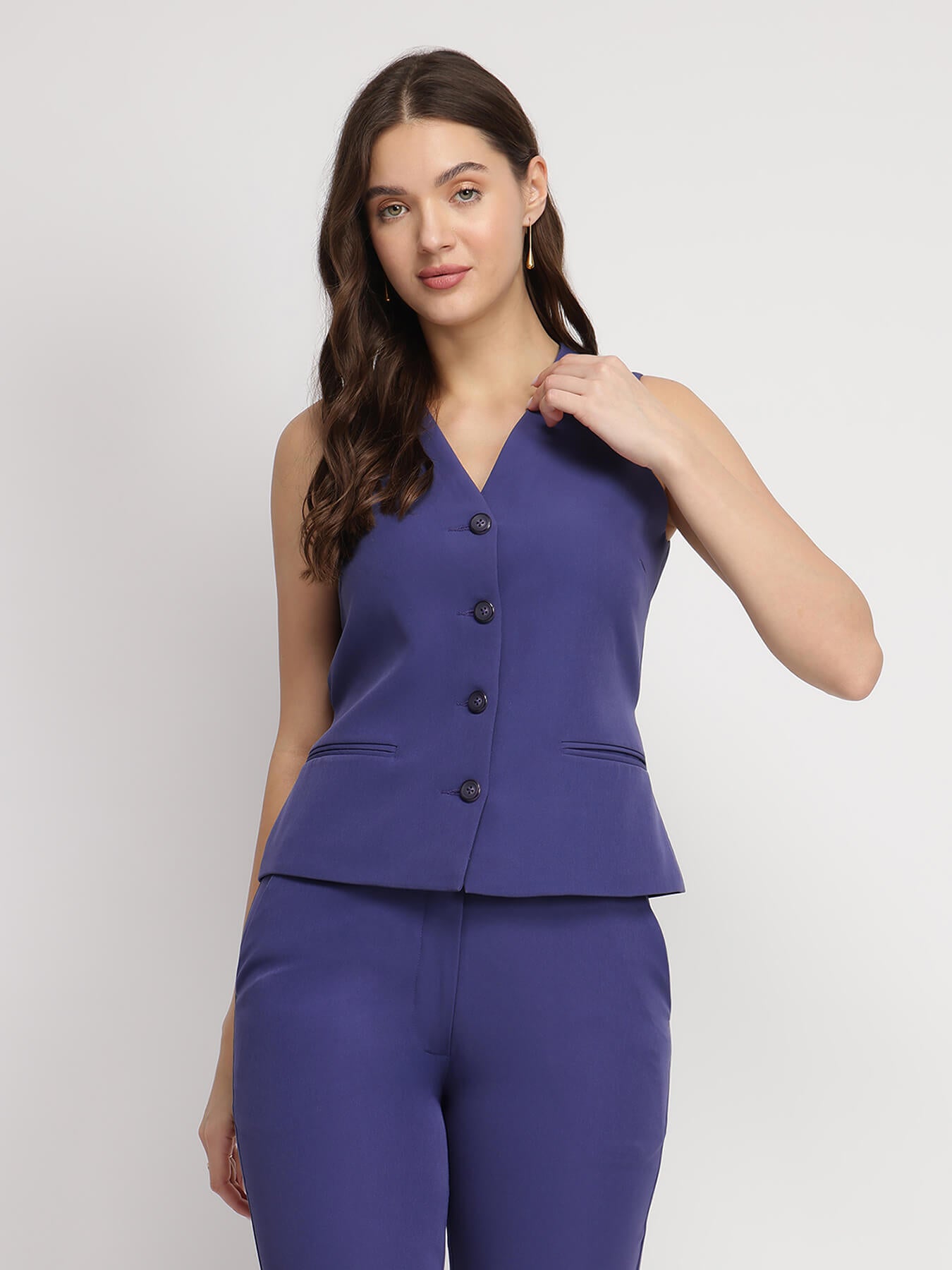 Classic Waistcoat - Violet