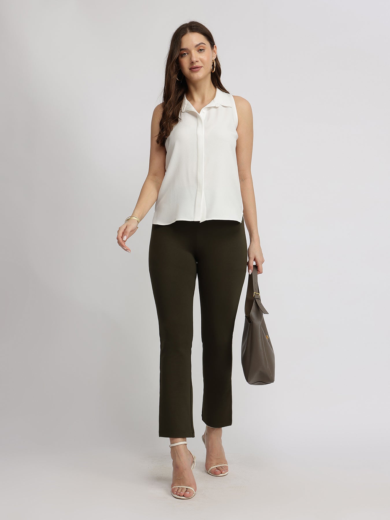 Sleeveless Top - White