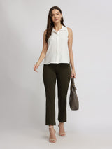 Sleeveless Top - White