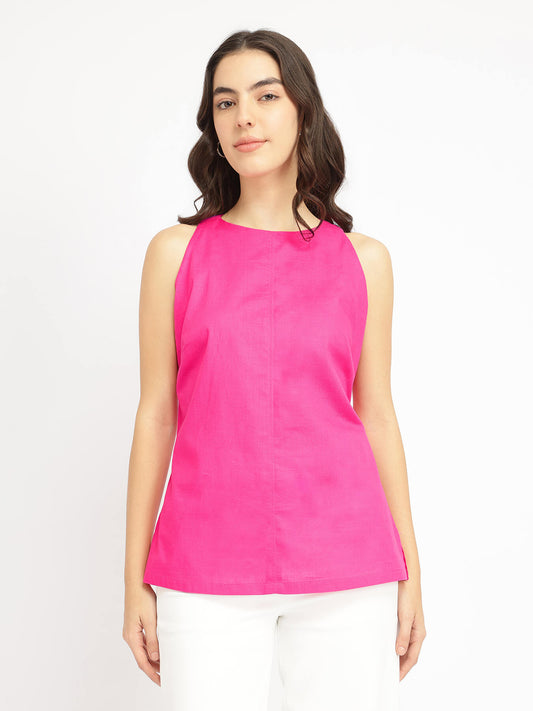 Cotton Top - Fuchsia