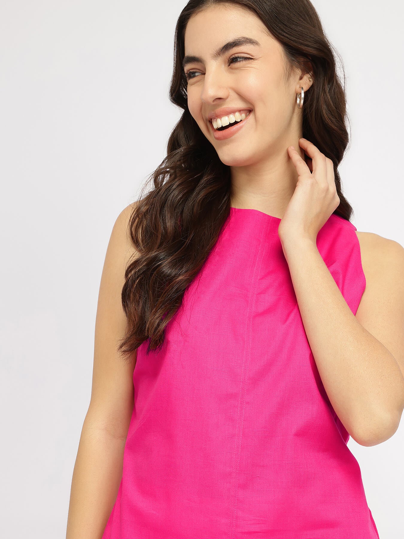 Cotton Top - Fuchsia