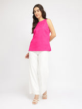 Cotton Top - Fuchsia