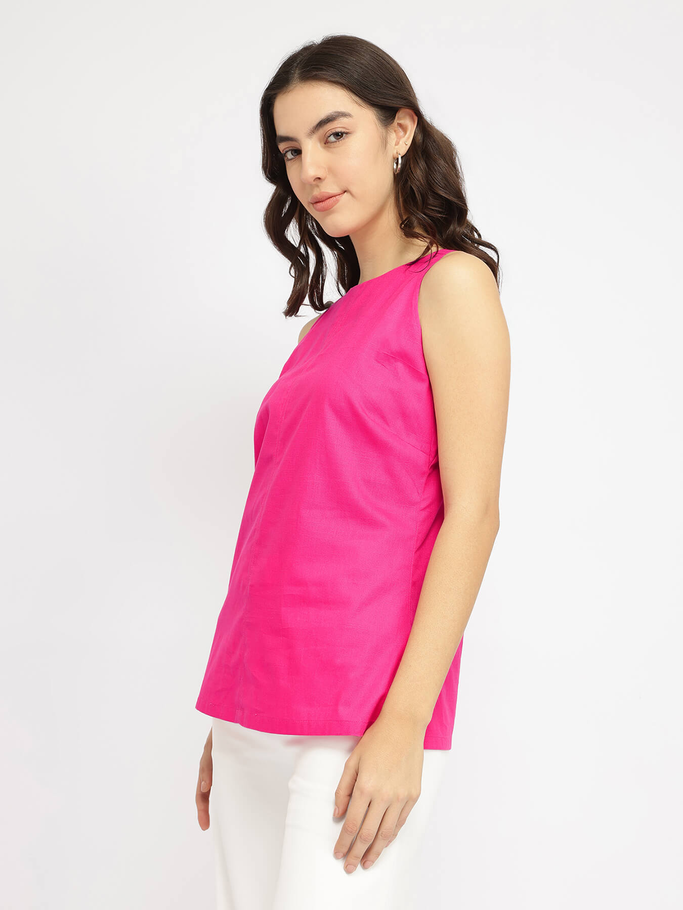 Cotton Top - Fuchsia