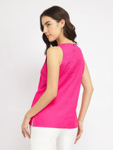 Cotton Top - Fuchsia