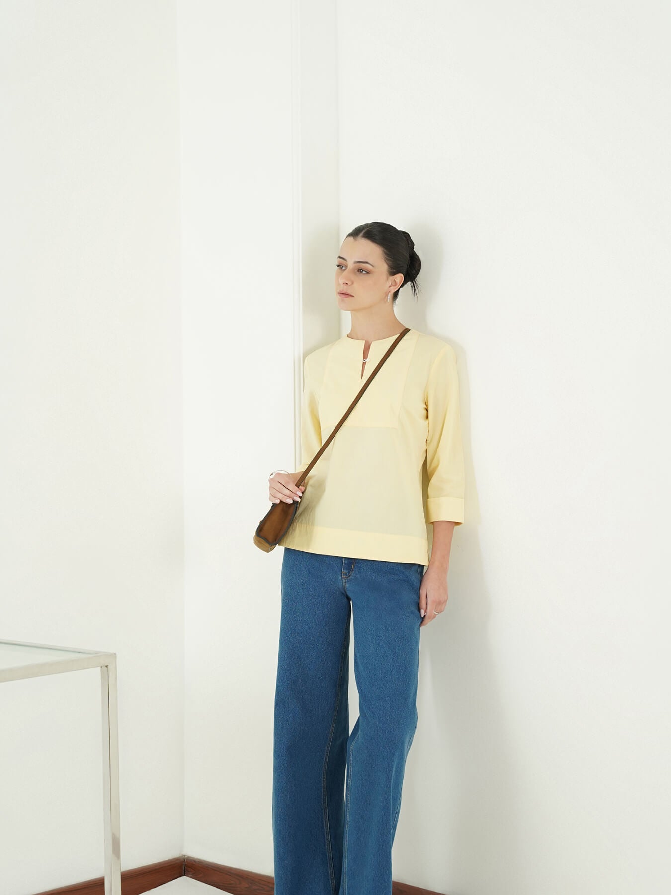 Pure Cotton Top - Yellow