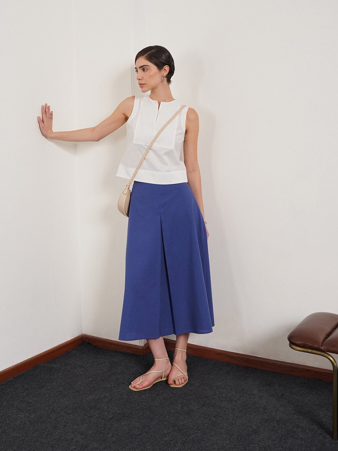 Pure Cotton Top - Off White