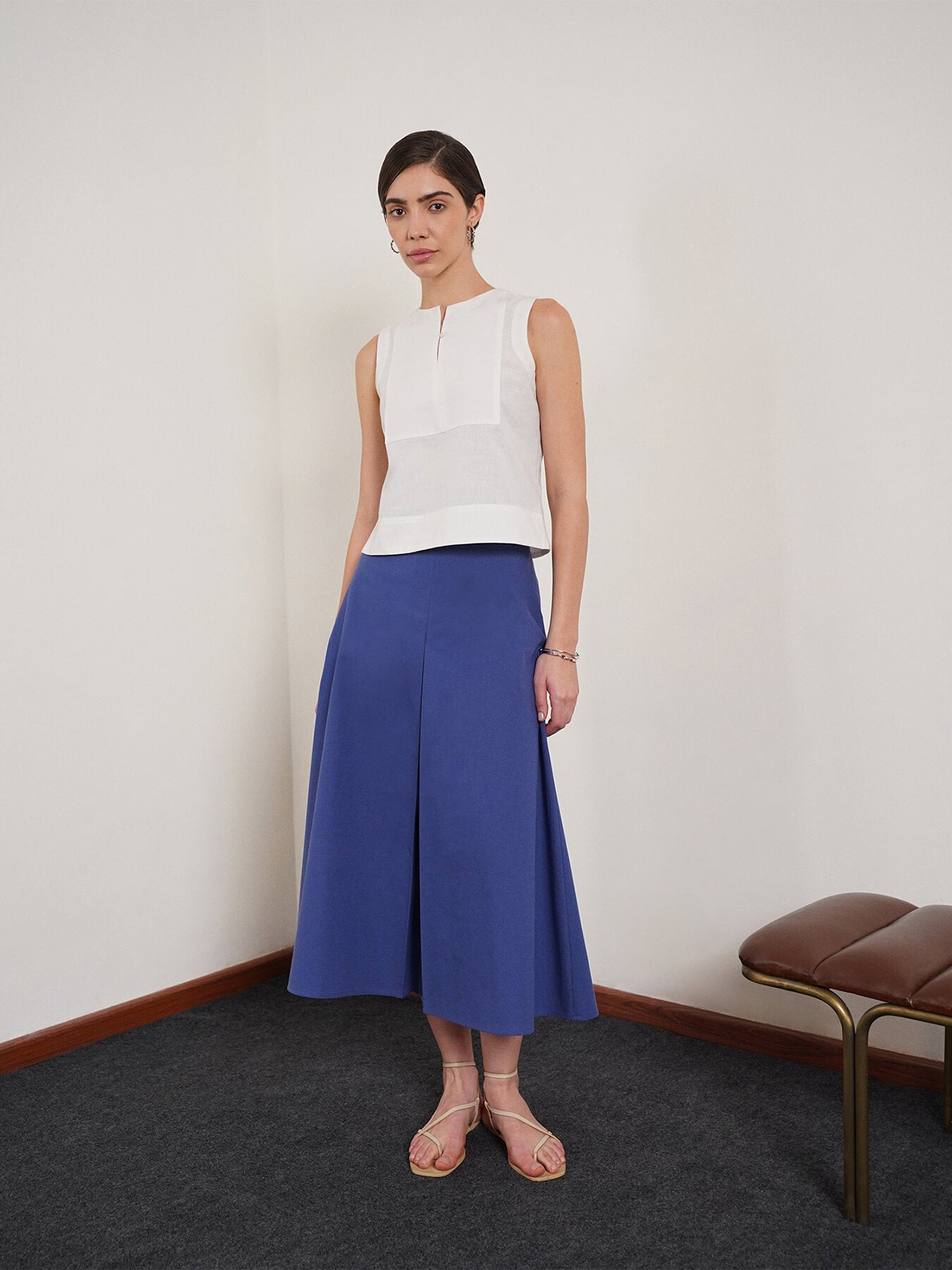 Pure Cotton Top - Off White