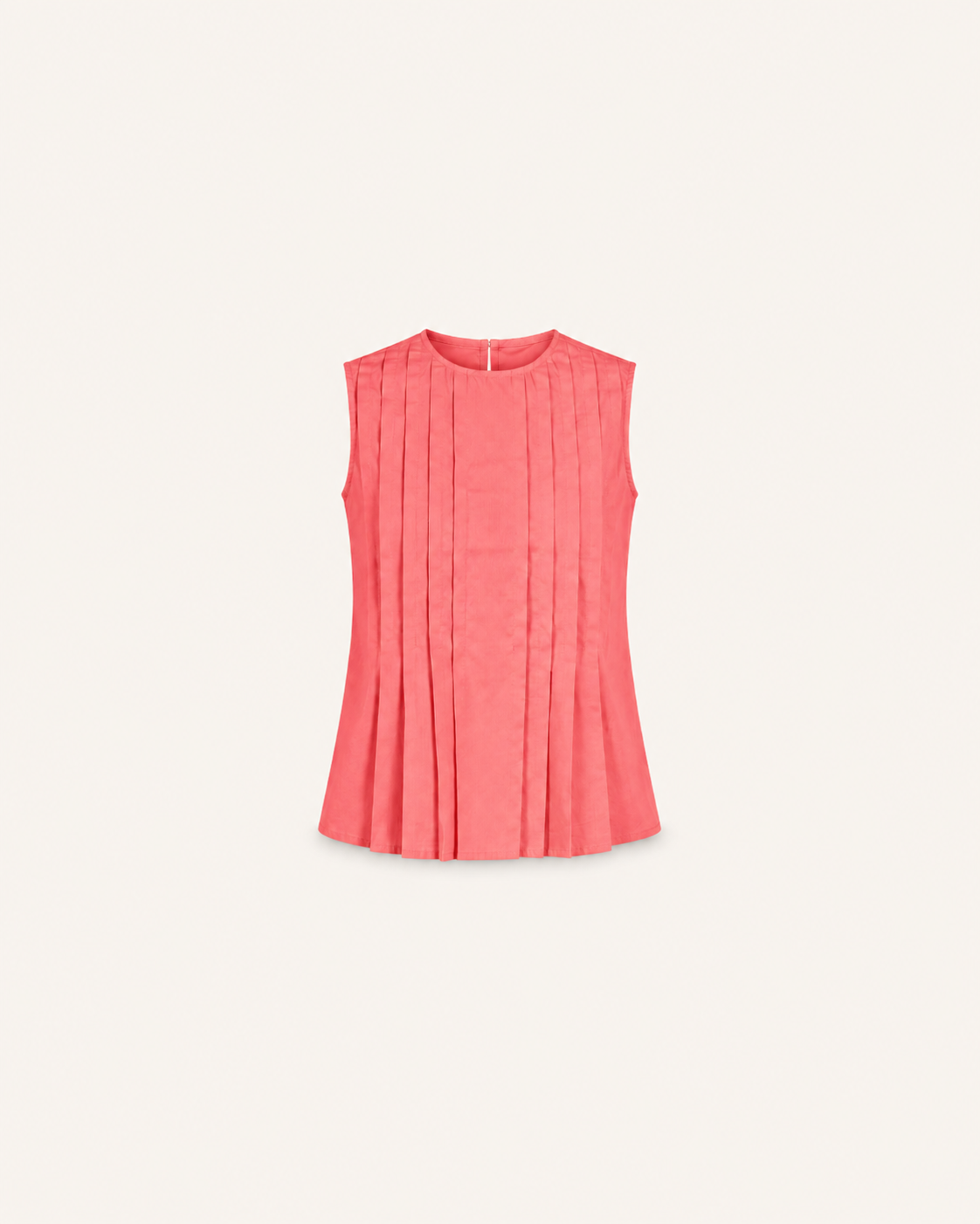 Pure Cotton Pleated Top - Pink