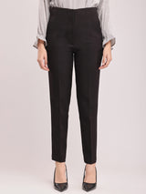 High Waist Trouser - Black