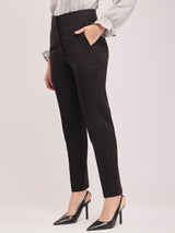 High Waist Trouser - Black