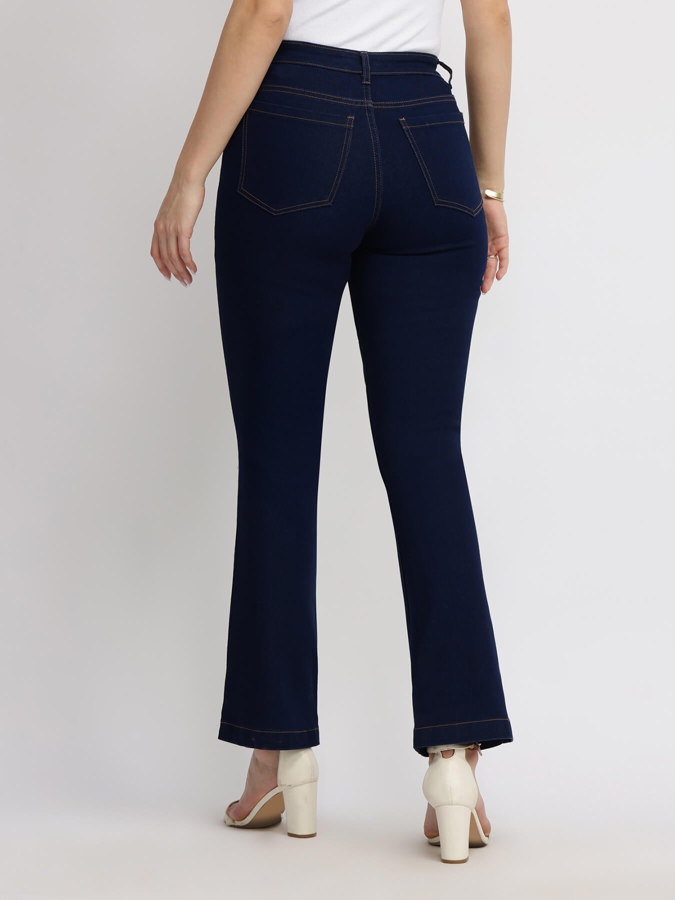 Bootcut Jeans - Navy Blue