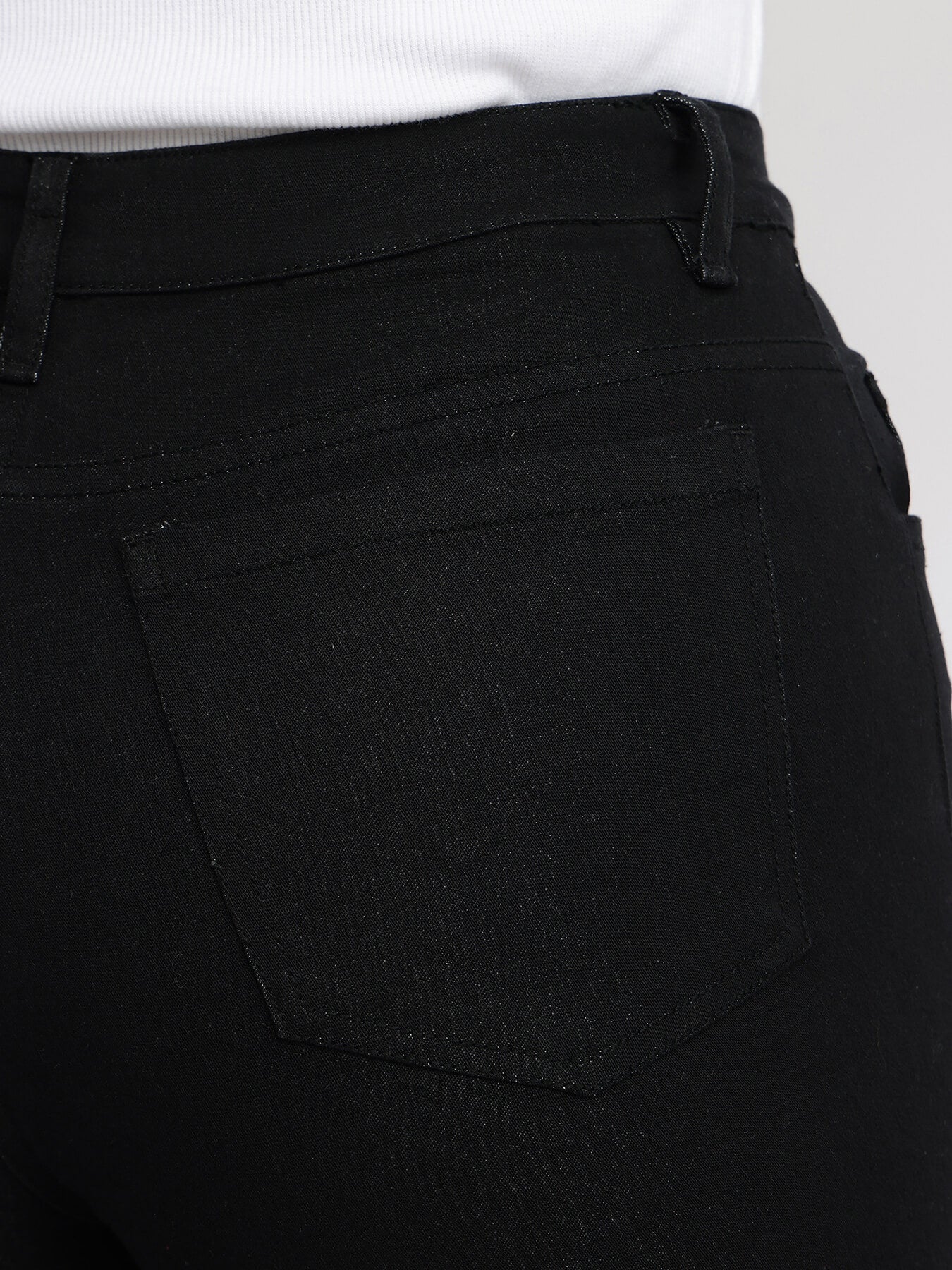 Wide Leg Jeans - Black