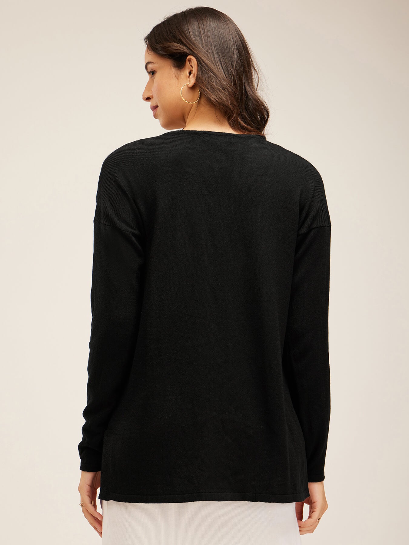 LivSoft Knitted Shrug - Black