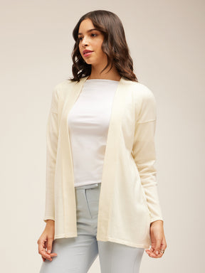 LivSoft Knitted Shrug - Off-White