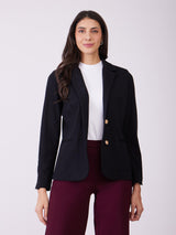 LivIn Single Breasted Blazer - Black