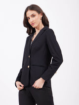 LivIn Single Breasted Blazer - Black