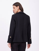 LivIn Single Breasted Blazer - Black