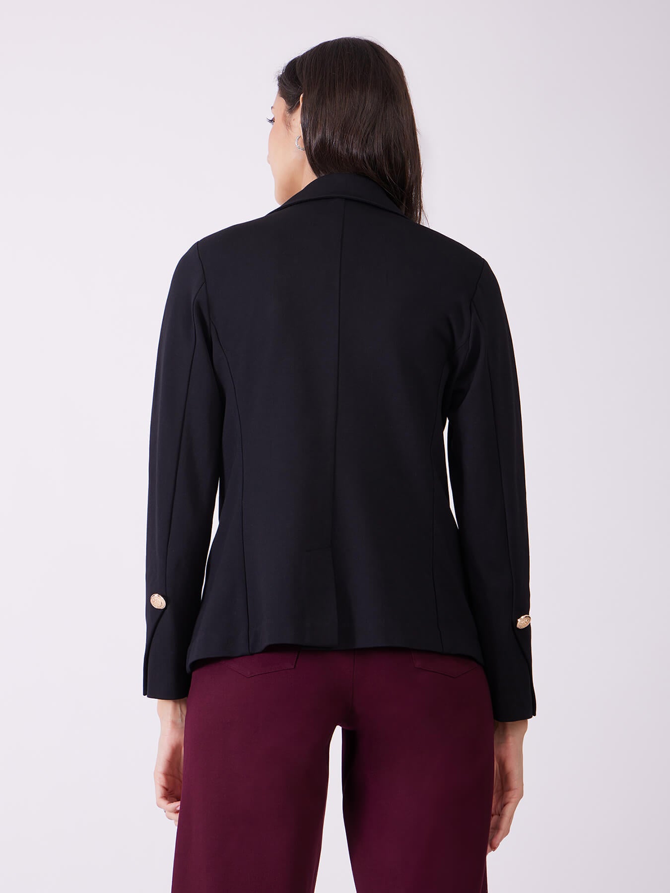 LivIn Single Breasted Blazer - Black