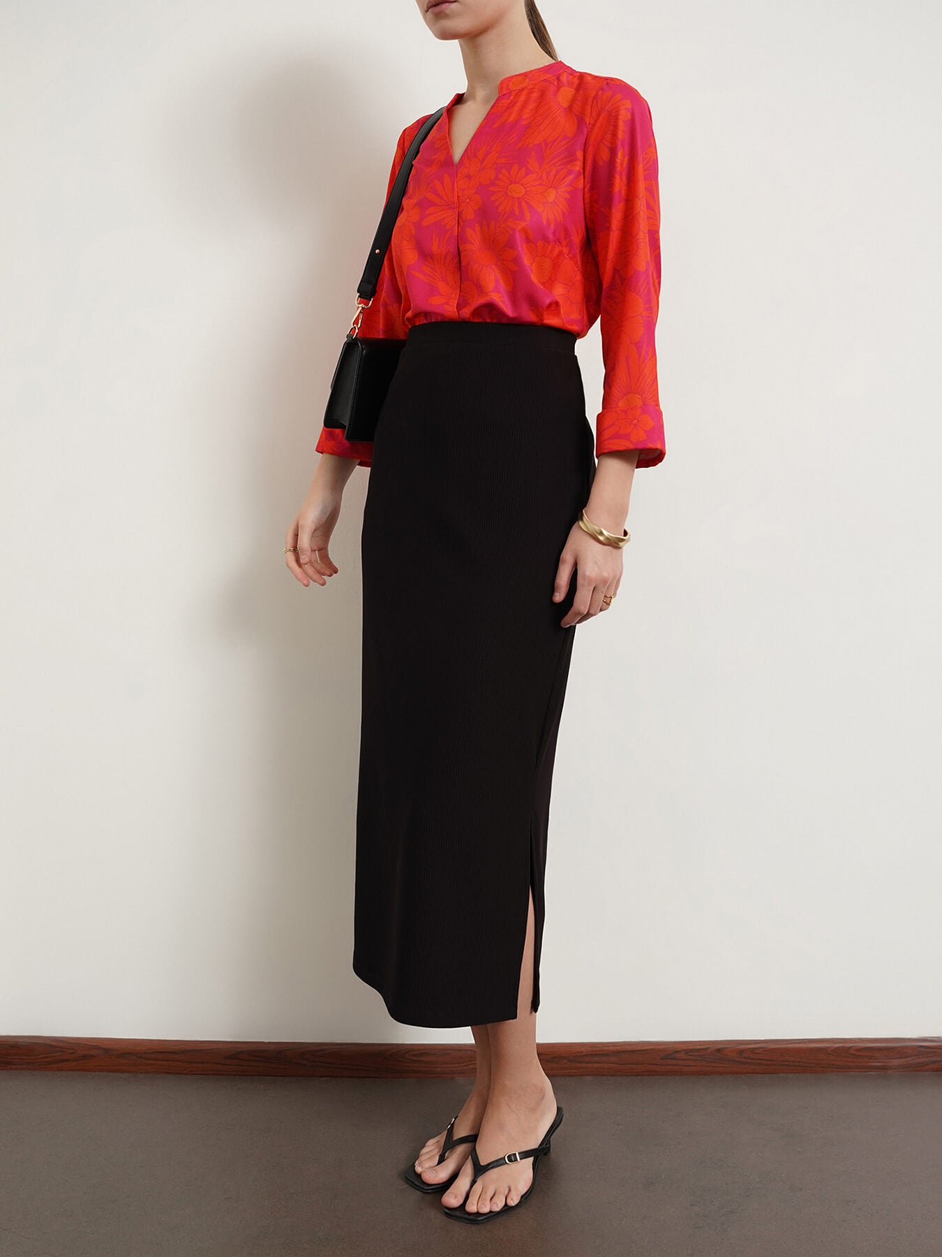 LivIn Midi Skirt - Black
