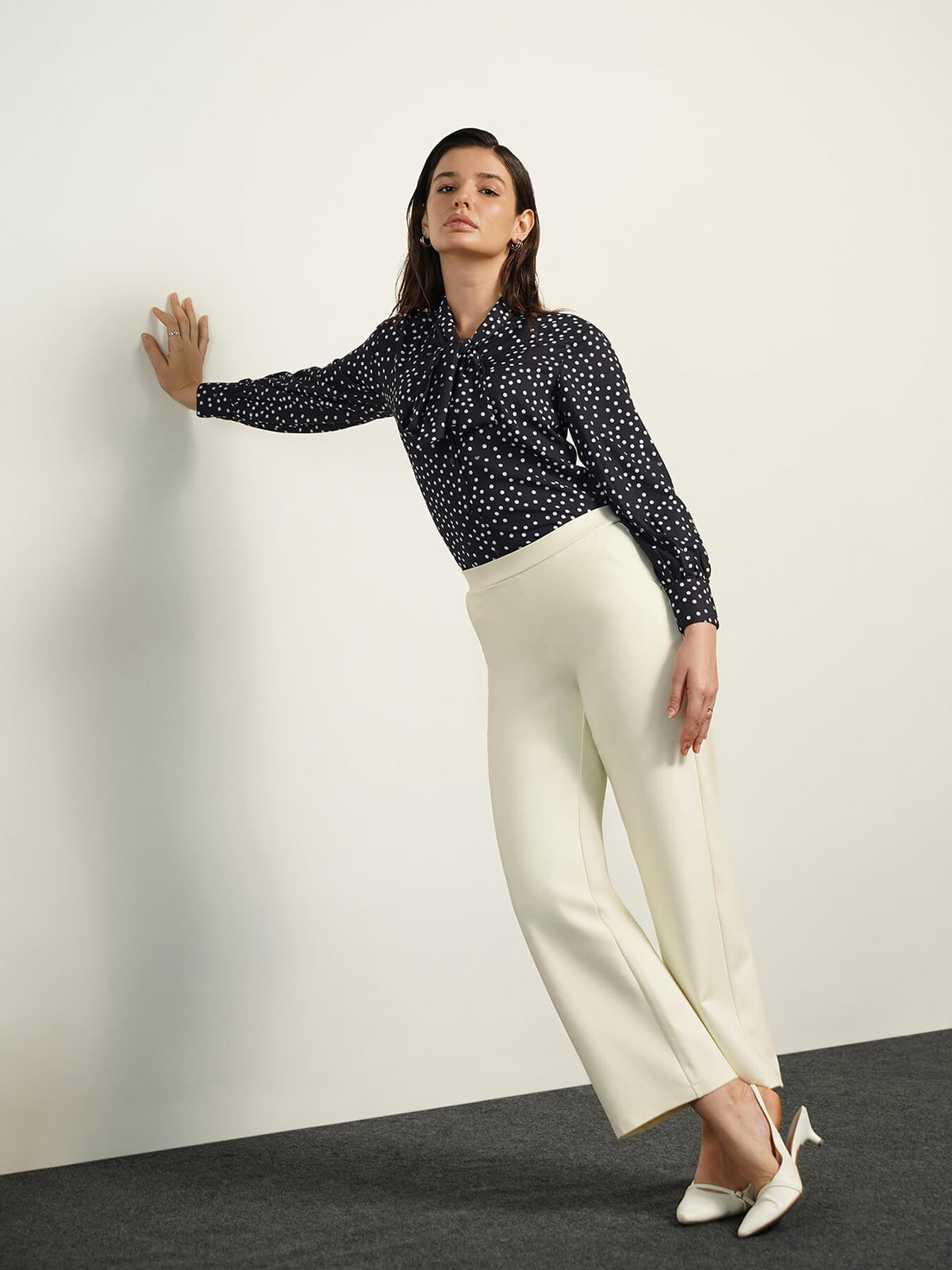 Livin Wide Leg Pants - Off White