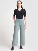 LivIn Wide Leg Pants - Sap Green