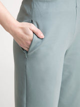 LivIn Wide Leg Pants - Sap Green