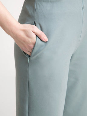 LivIn Wide Leg Pants - Sap Green