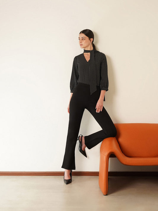 LivIn Bootcut Pants - Black